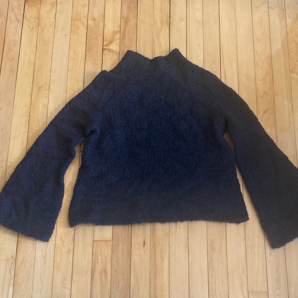 Ulla Johnson Midnight Blue Mockneck Sweater